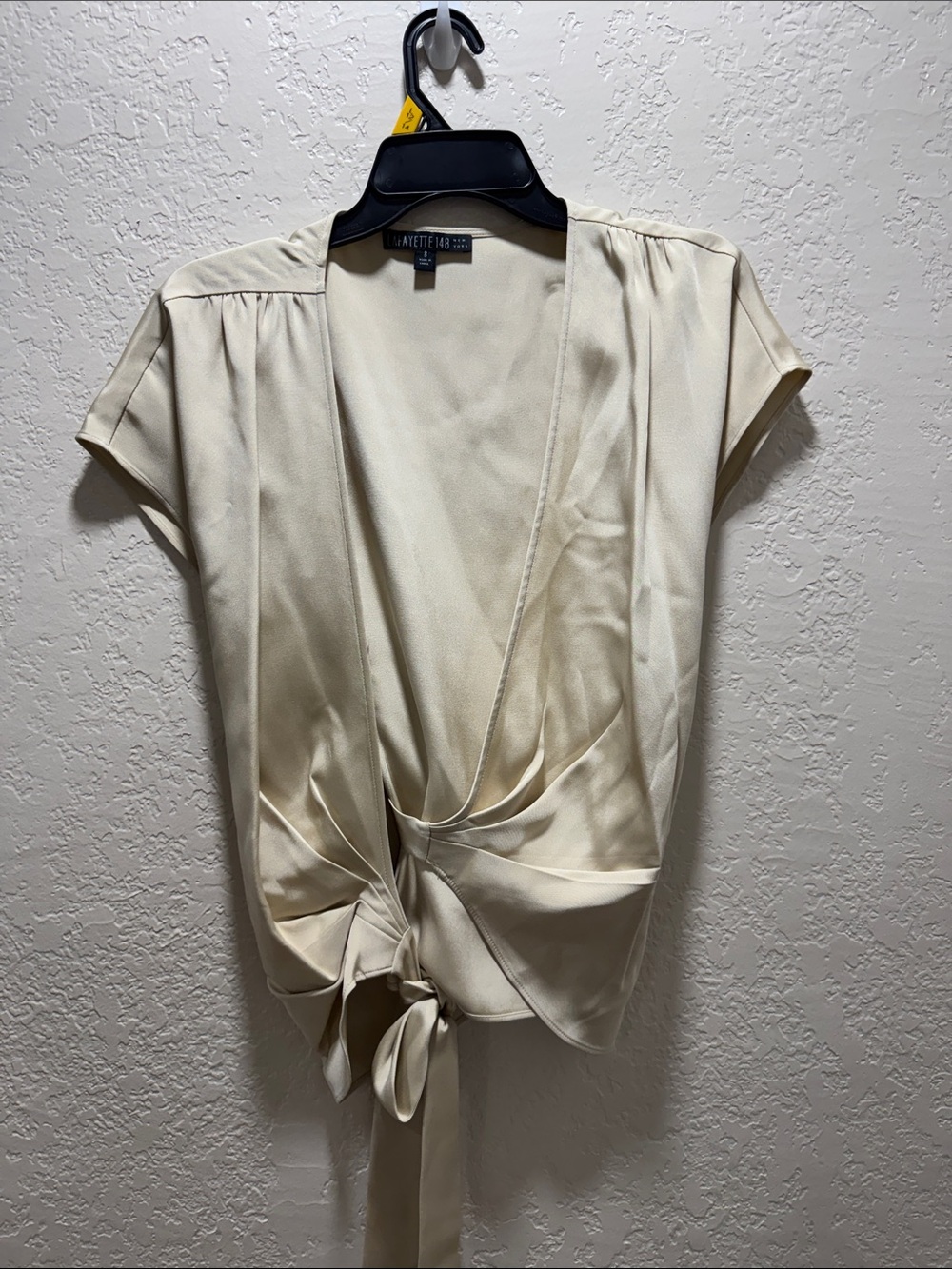 Lafayette 148 Top Size 8 & Sioni Silk Skirt M Coordinated Outfit